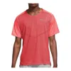 Nike Dri-fit Adv Techknit Ultra Running T-shirt 'red' In Pink