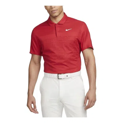 Nike Dri-fit Adv Tiger Woods Golf Polo Shirt 'red'