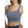 Nike Dri-fit Alate Ellipse Sports Bra In Diffused Blue/sail