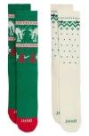 Nike Dri-fit Assorted 2-pack Crew Socks In Multi