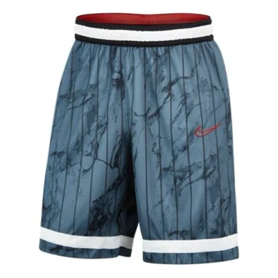 Nike Dri-fit Basketball Quick Dry Loose Sports Shorts Blue