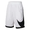 Nike Dri-fit Basketball Shorts 'white Black'