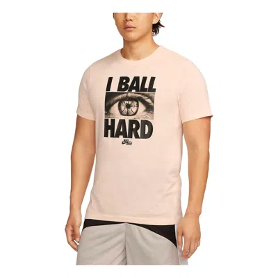 Nike Dri-fit Basketball T-shirt 'ice Guava ' In Pink