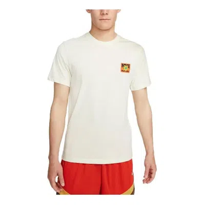 Nike Dri-fit Basketball T-shirt 'white'