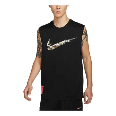 Nike Dri-fit Basketball Tank Asia Sizing 'black'