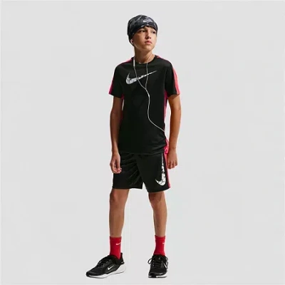 Nike Dri-fit Big Kid Unisex Pull-on Short In Black
