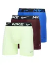 Nike Dri-fit Boxer Briefs (pack Of Three) In Multi