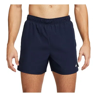 Nike Dri-fit Challenger 5"" Brief-lined Shorts 'navy' In Blue