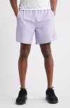 Nike Dri-fit Challenger Athletic Shorts In Purple