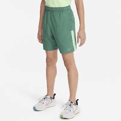 Nike Dri-fit Challenger Big Kids' (boys') Training Shorts In Green