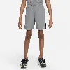 Nike Dri-fit Challenger Big Kids' (boys') Training Shorts In Grey