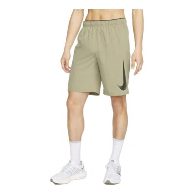 Nike Dri-fit Challenger Running Shorts 'olive Green'