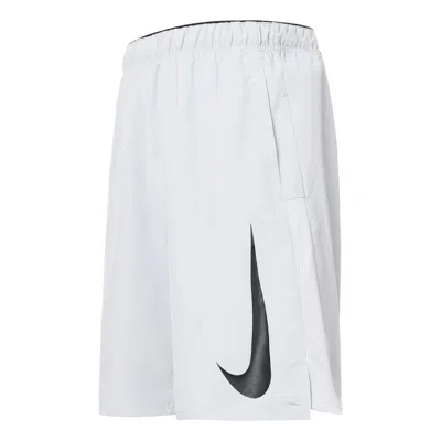 Nike Dri-fit Challenger Runnung Shorts 'grey' In White