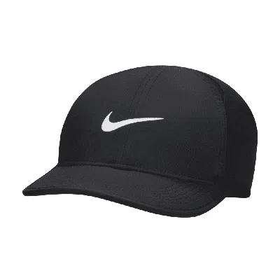 Nike Dri-fit Club Kids' Unstructured Featherlight Cap In Black