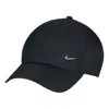 Nike Dri-fit Club Metall-swoosh Logo Cap 'black'