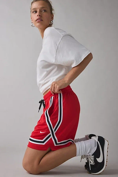 Nike Dri-fit Crossover 5" Basketball Short In Red, Women's At Urban Outfitters In Red