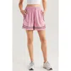 Nike Women's Crossover Dri-fit 5" Basketball Shorts In Elemental Pink/white