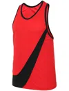 Nike Dri-fit Crossover Basketball Jersey In Red