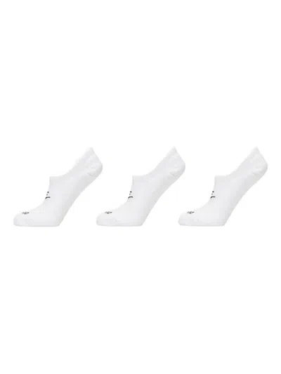 Nike Dri-fit Cushioned Socks (pack Of Three) In White