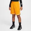 Nike Dri-fit Dna Big Kids' (boys') Basketball Shorts In Orange