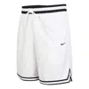 Nike Dri-fit Dna Logo Printing Stripe Drawstring Lacing Sports Shorts White