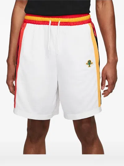 Nike Dri-fit Dna+ Rayguns Basketball Shorts In White