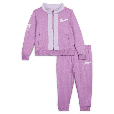 Nike Dri-fit E1d1 Baby Tracksuit In Pink