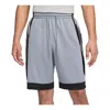Nike Dri-fit Elite Basketball Shorts 'grey' In Gray