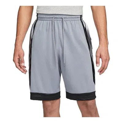 Nike Dri-fit Elite Basketball Shorts 'grey' In Gray