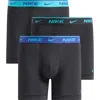 Nike Dri-fit Essential Assorted 3-pack Stretch Cotton Boxer Briefs