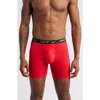 Nike Dri-fit Essential Assorted 3-pack Stretch Cotton Boxer Briefs In Black-silver/red/black-gold