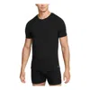 Nike Dri-fit Essential Cotton Stretch Slim Fit Crewneck Undershirt (2 Pack) 'black'