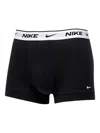 Nike Dri-fit Everyday Cotton Boxers (pack Of Three) In Black
