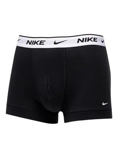 Nike Dri-fit Everyday Cotton Boxers (pack Of Three) In Black