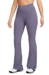 Nike Women's Zenvy High-waisted Flared Leggings In Daybreak/ Black