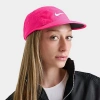 Nike Dri-fit Fly Unstructured Strapback Hat In Pink