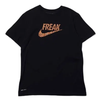 Nike Kids'  Dri-fit Giannis T-shirt 'black'