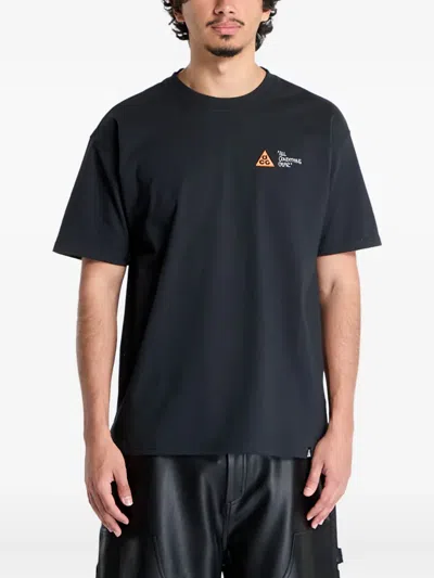 Nike Dri-fit Graphic Print T-shirt In Blue