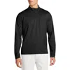 Nike Dri-fit Half Zip Golf Top In Black
