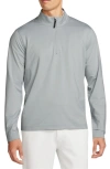 Nike Dri-fit Half Zip Golf Top In Grey