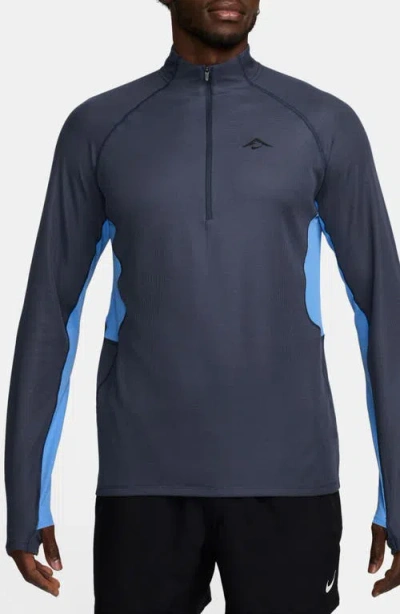 NIKE NIKE DRI-FIT HALF ZIP MIDLAYER TRAIL TOP