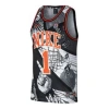 Nike Dri-fit High School League Comics Basketball Vest Jersey Men's Black In Multi