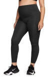 Nike Women's (m) One High-waisted 7/8 Leggings With Pockets (maternity) In Black