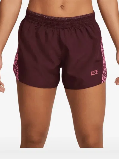 Nike Dri-fit Icon Clash 10k Shorts In Red