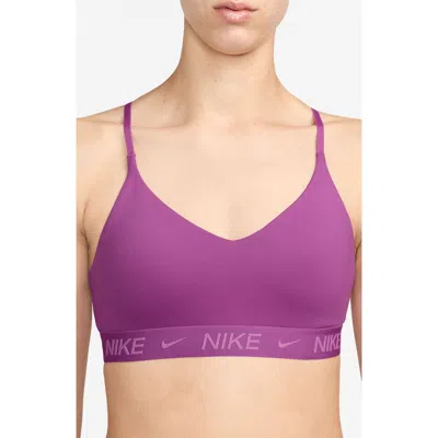 Nike Dri-fit Indy Light Support Sports Bra In Hfchsi