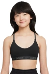 Nike Dri-fit Indy Sports Bra In Black/ Black