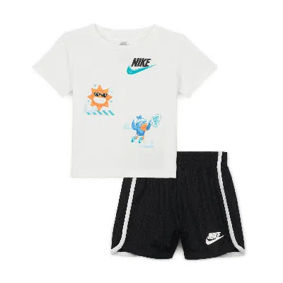 Nike Dri-fit Just Believe Baby (12-24m) 2-piece Shorts Set