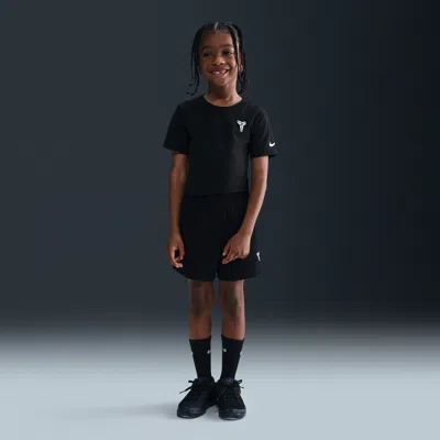 Nike Dri-fit Kobe Bryant Little Kids' Shorts In Black
