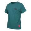 Nike Dri-fit Kyrie Logo Basketball Sports Printing Round Neck Short Sleeve Green In Blue