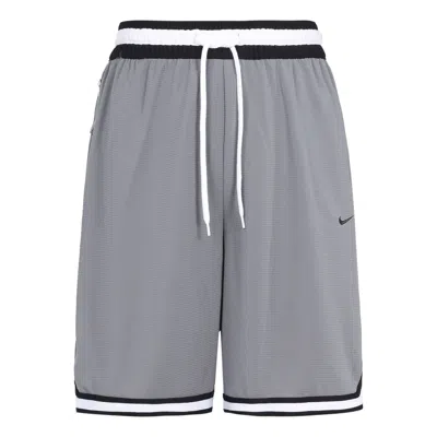 Nike Dri-fit Lacing Knit Loose Shorts Gray